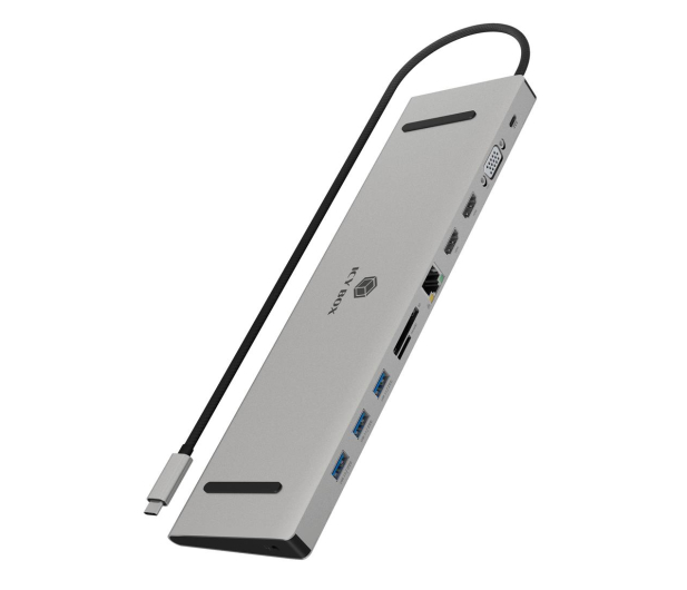 ICY BOX USB-C 11w1 - 2 monitory, PD 100W IB-DK2106a-CPD - 1316279 - zdjęcie
